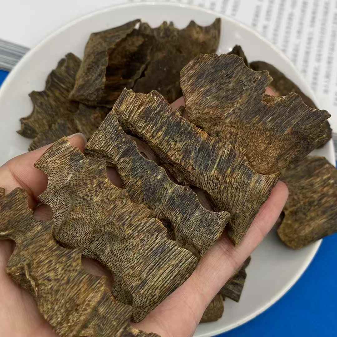 9.9 points underwater grade large chunk of pure oil green kynam Agarwood shell materials 100g