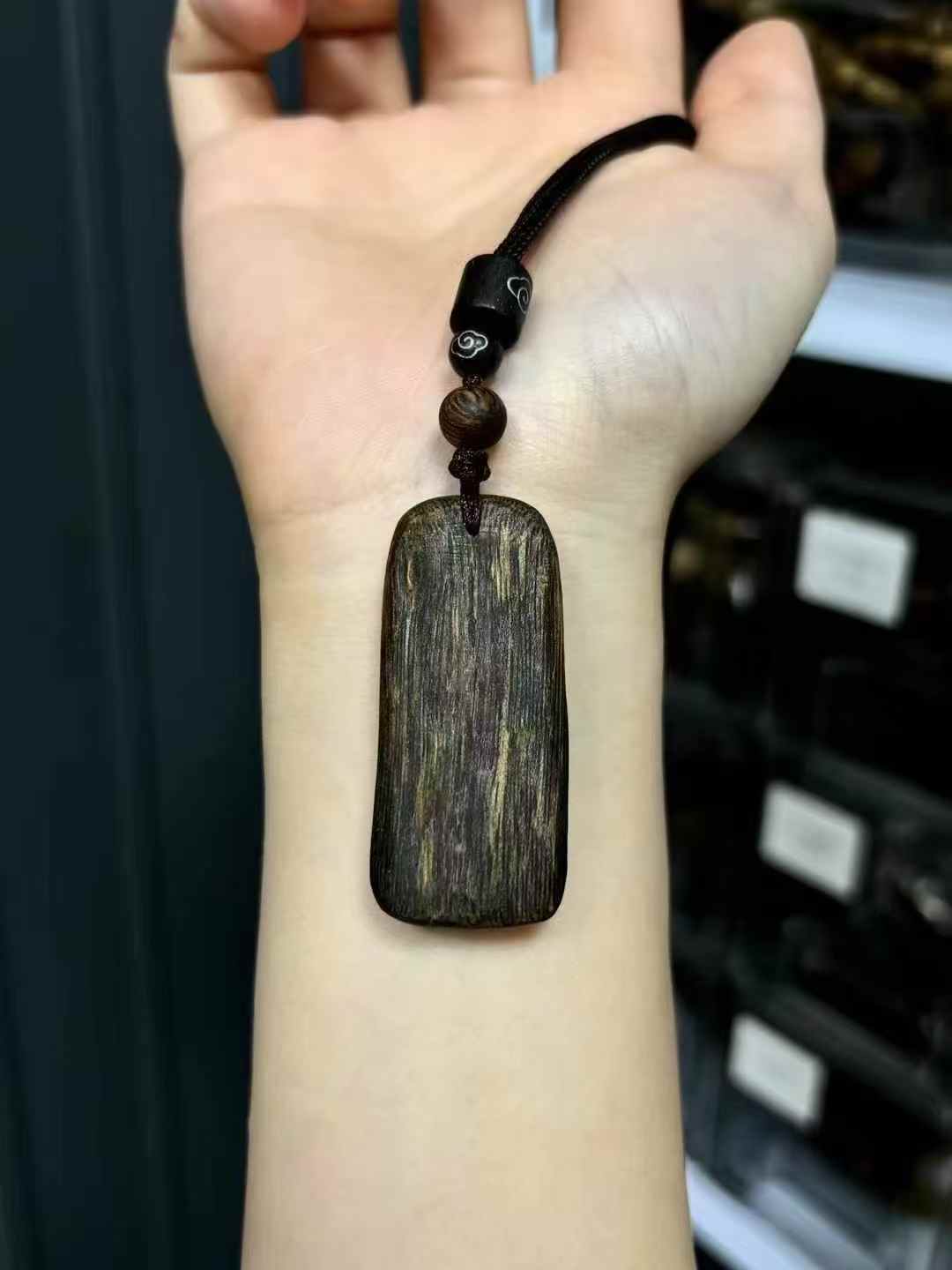 High-oil Agarwood Sarira Pendant