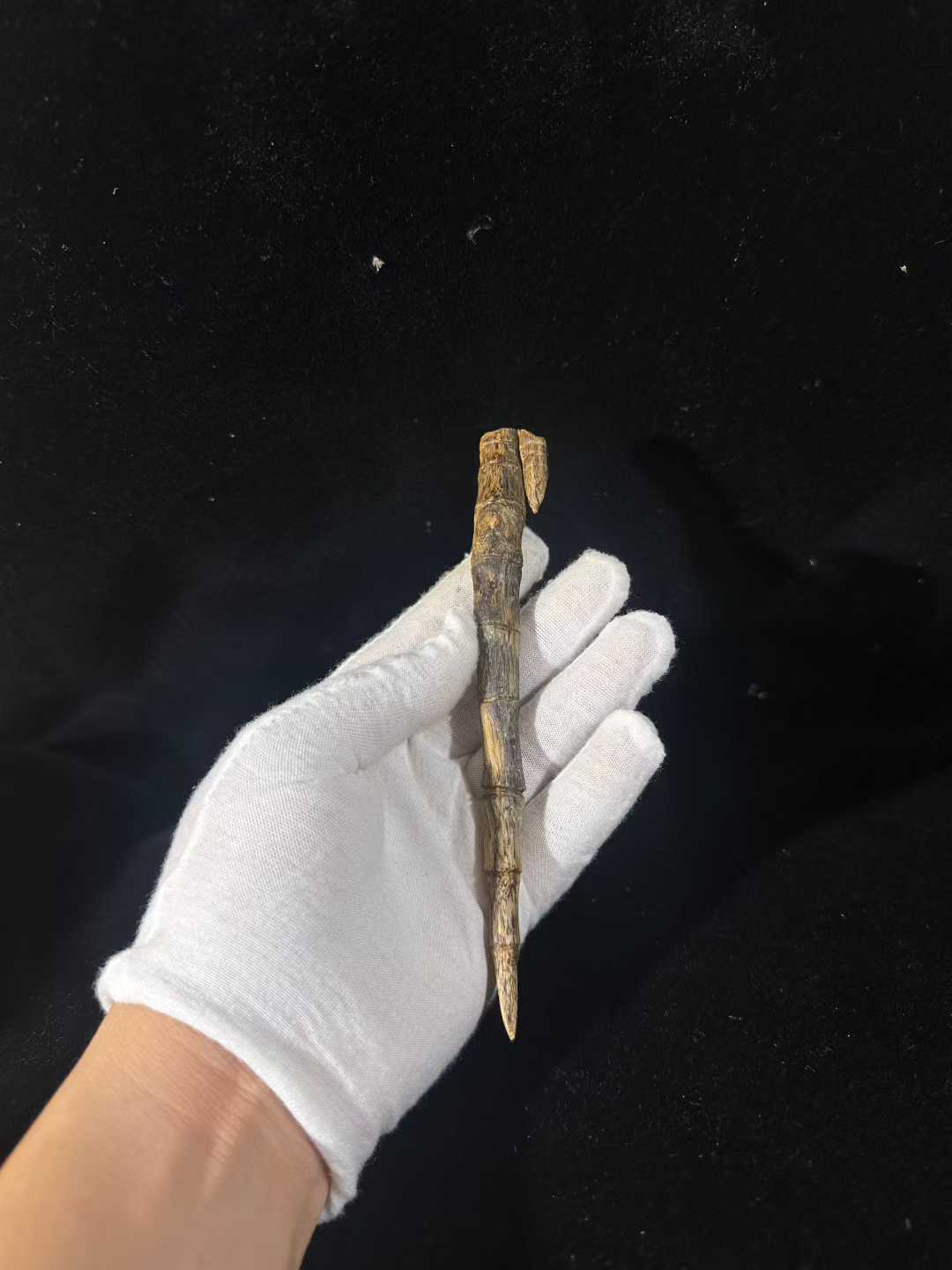 Natural Agarwood hairpin Ancient  Retro style