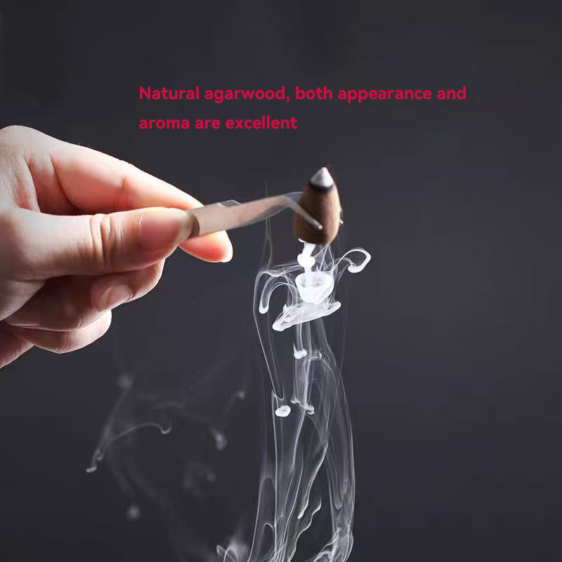 Natural materials Hainan Agarwood  "Reverse Flow Incense "indoor 50g/box
